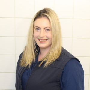 Miss Petra Dunn, veterinary nurse